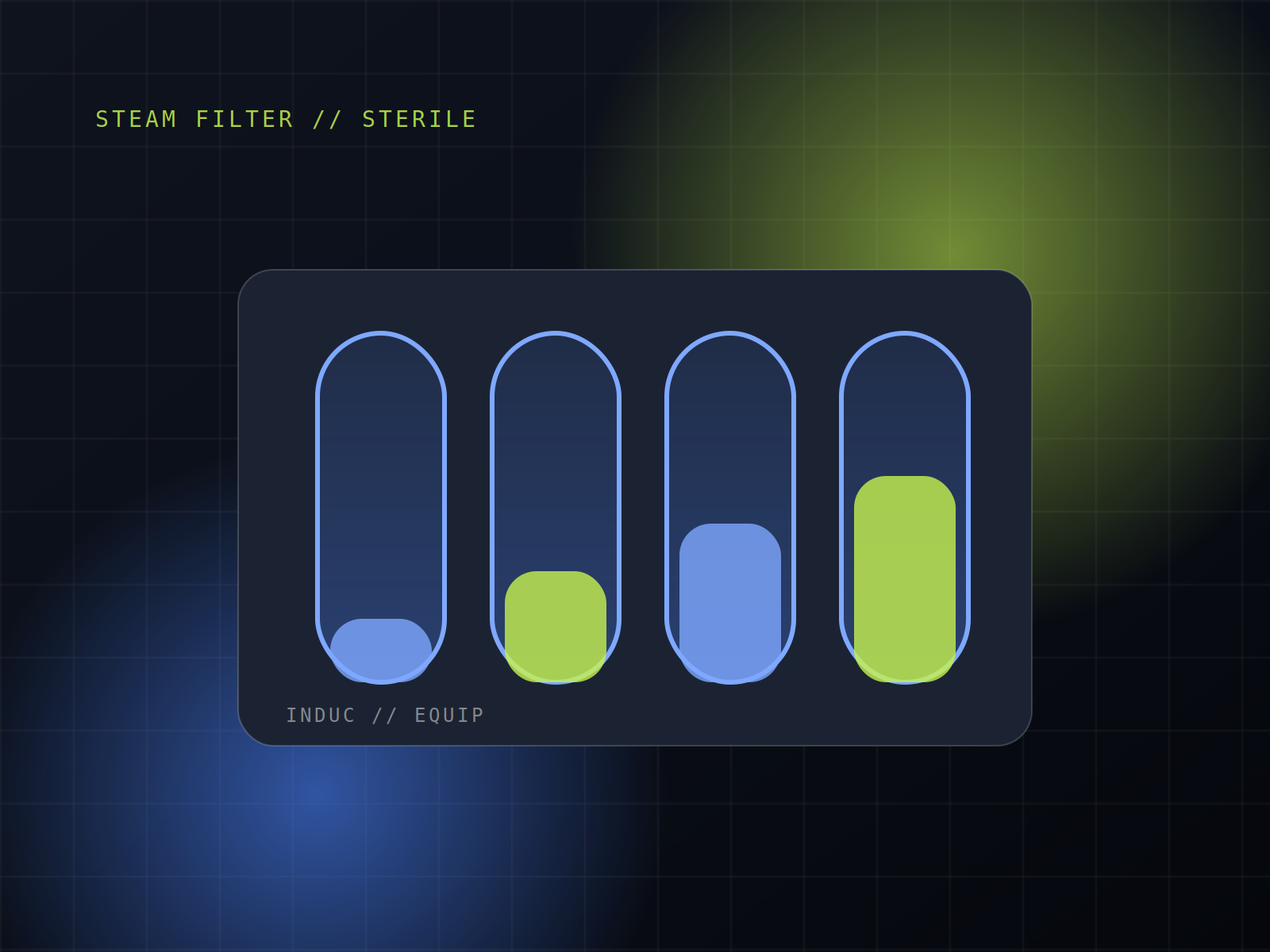 Steam filtration line